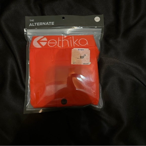 Ethika the Alternate Fit, Orqnge Boxers Men's 3xl - Picture 4 of 5